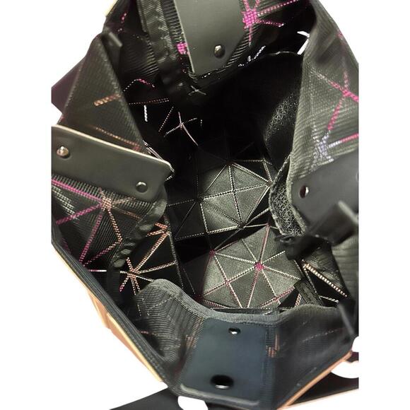 Bao Bao Issey Miyake Inspired Prism Bi-Color Tote Bag - Picture 4 of 4